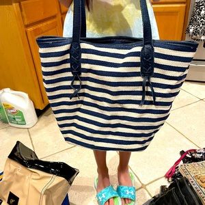 Beach bag tote